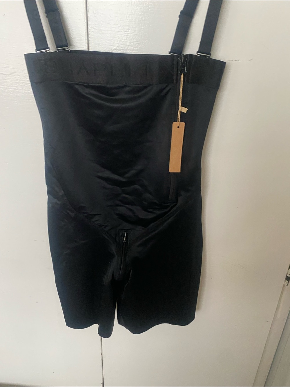 Sharpellx Black Activewear Top with Logo Tag